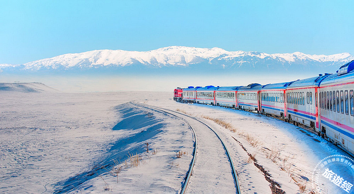 土耳其冬季特有觀光賞雪列車 「東方快車」開動！