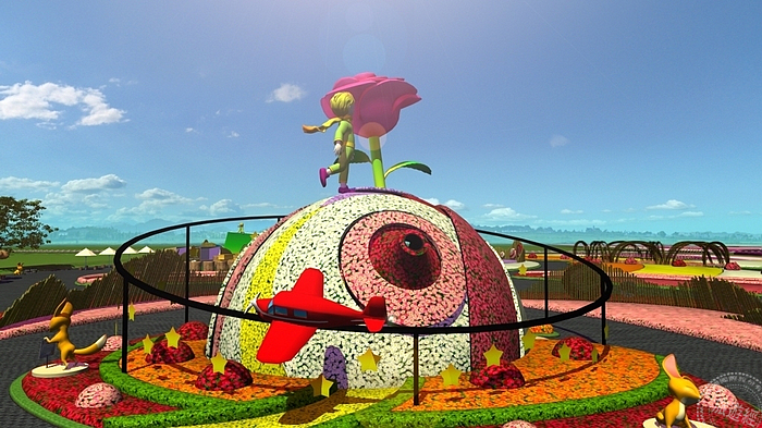 新社花海結合 臺中國際花毯節 明 9 日登場 蕃新聞